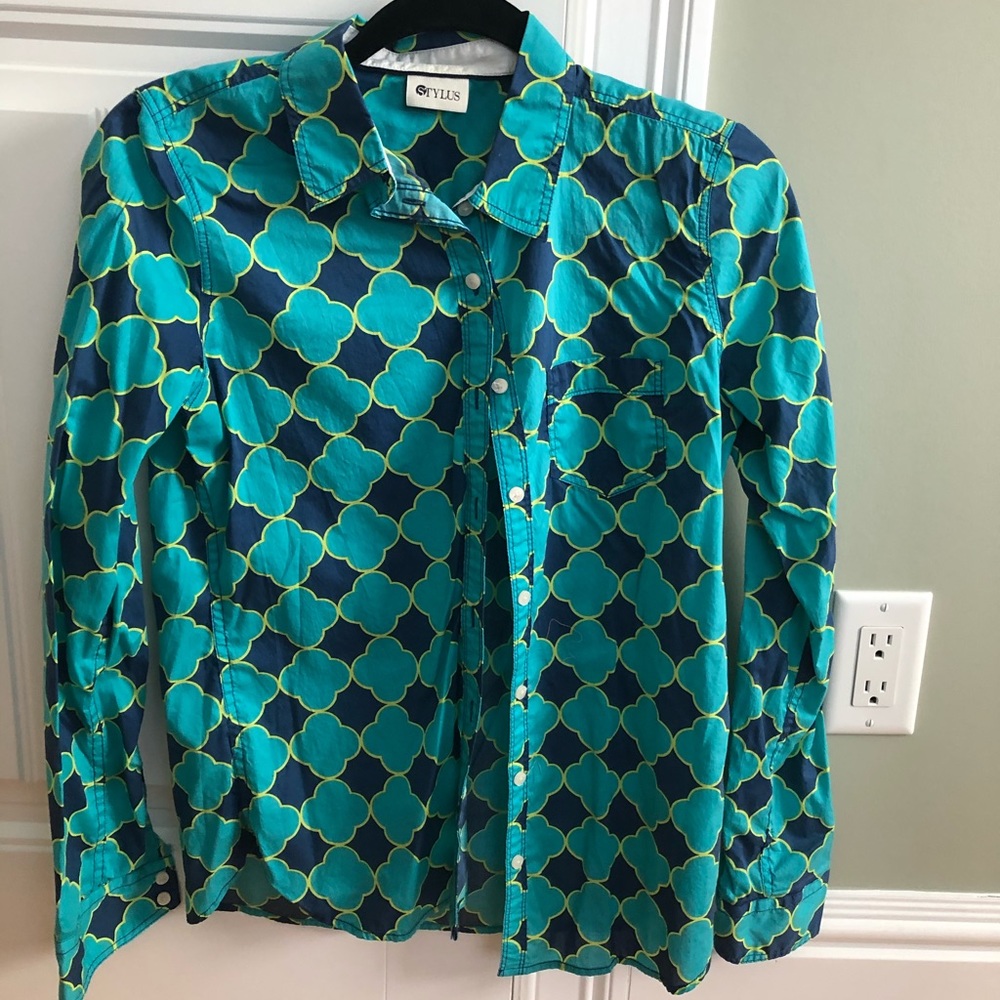 stylus button down shirt